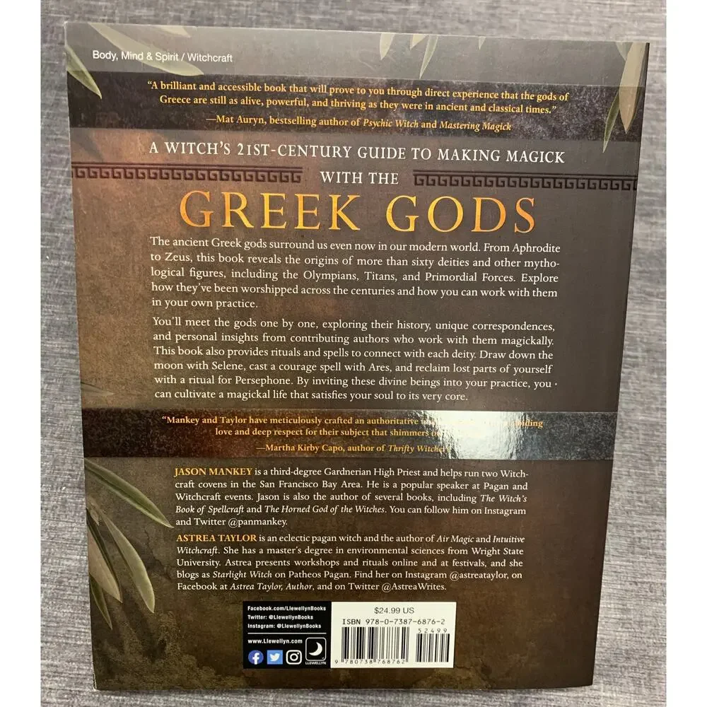 Modern Witchcraft with the Greek Gods: History, Insights & Magickal Practice